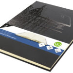 kangaro schetsboek Design, 80 vel, A4, zwart