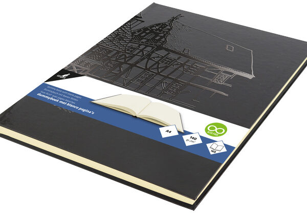 kangaro schetsboek Design, 80 vel, A4, zwart