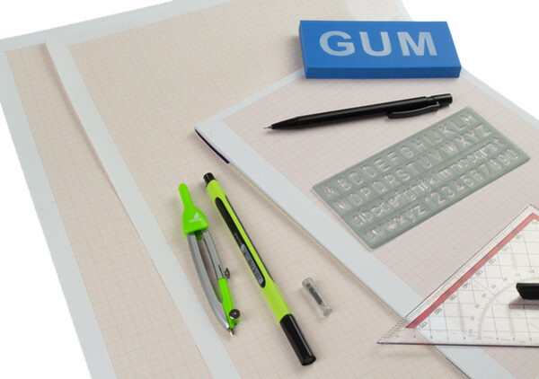 kangaro blok millimeterpapier, DIN A4, 80 g/m2, 25 vel