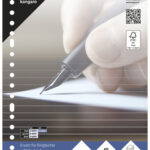 kangaro ringband vulling, 165 x 210 mm, liniert, 150 vel