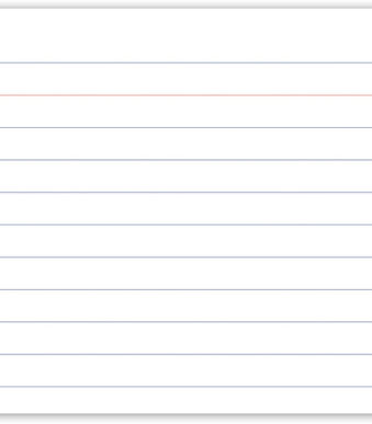 Gestreepte kaartjes, formaat A7, wit