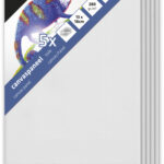 kangaro canvaspaneel, 130 x 180 mm, wit