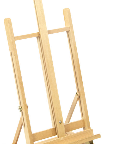 kangaro tafel-schildersezel, groot, dennenhout