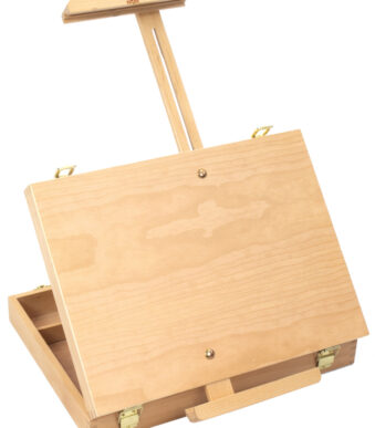 kangaro koffer schilderezel, beukenhout, koffer incl. greep