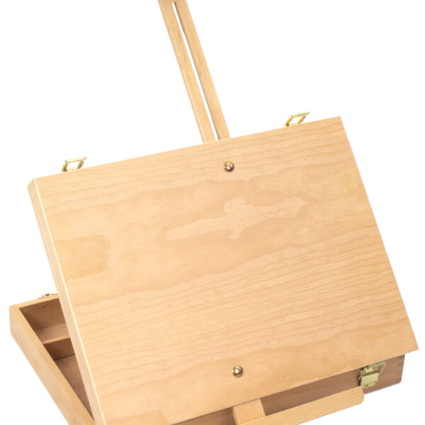 kangaro koffer schilderezel, beukenhout, koffer incl. greep