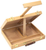kangaro koffer schilderezel, beukenhout, koffer incl. greep