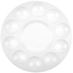kangaro mengpalet, kunststof, rond, 170 mm, wit