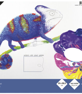 kangaro afscheurpalet, 36 vel, 50 g/m2, 230 x 305 mm, wit