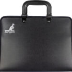 kangaro tekeningenmap, DIN A4, PP, met greep, zwart