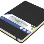 kangaro schetsboek, PU-hardcover, DIN A5, zwart