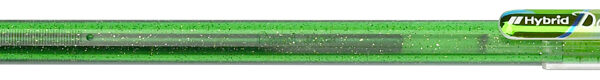 Pentel hybride gelpen 'Dual Pen', lichtgroen/blauw.
