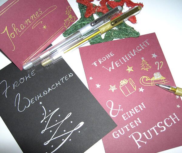 Pentel gelpenhouder Hybrid Gel Grip metallic goud