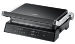 SEVERIN contactgrill SEVINI Comfort KG 2399, glas / zwart