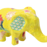 décopatch papier-maché-set 'Olifant', 5-delig