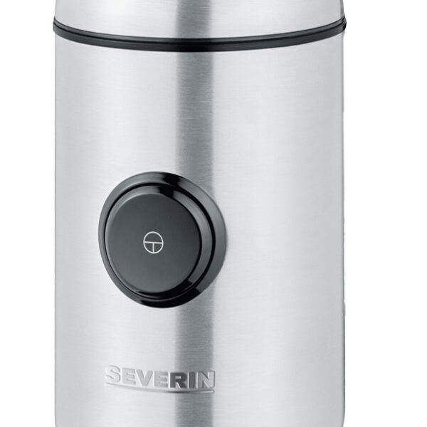 SEVERIN koffiemolen KM 3879, 150 Watt, zwart / edelstaal