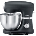 SEVERIN keukenmachine KM 3898, roestvrij staal / zwart
