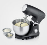 SEVERIN keukenmachine KM 3898, roestvrij staal / zwart