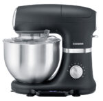 SEVERIN keukenmachine KM 3898, roestvrij staal / zwart