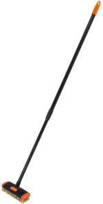 Bradas - Reinigingsset met staalborstel en telescoopsteel