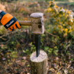 Bradas kloofwig, gehard staal, 1,5 kg, grijs