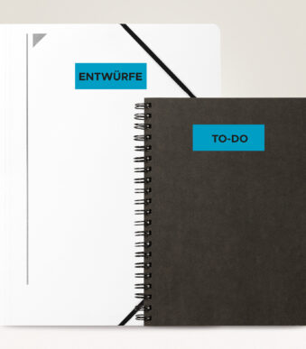 AVERY Mini-etiketten, 25,4 x 10 mm, blauw, 20 vel, verwijderbaar