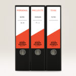 AVERY Zweckform ordnerrug-etiketten, 59 x 192 mm, wit