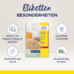 AVERY transparante adresetiketten, 210 x 297 mm, 25 vel A4, permanent