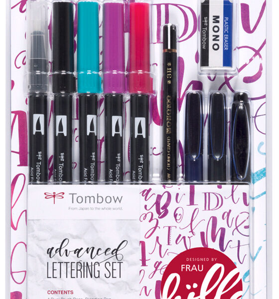 Tombow handlettering-set ´advanced´, 10 stuks in set