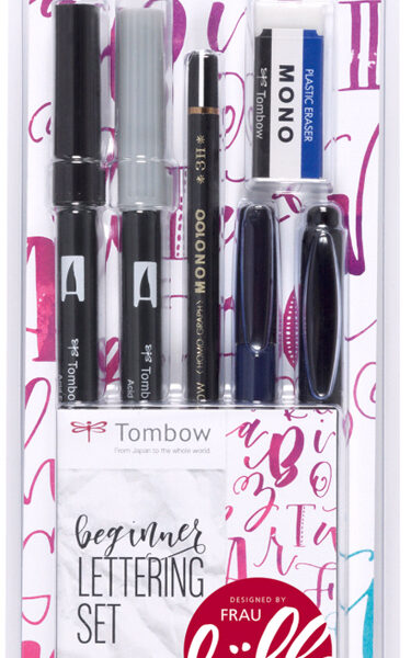 Tombow handlettering-set ´beginner´, 6 stuks in set