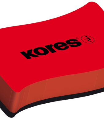 Kores Krijtbord-wisser 110x55x20mm rood 1 st.
