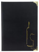 Securit drankenkaartmap BASIC, A4, zwart