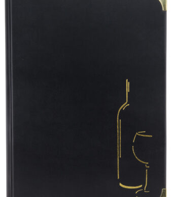 Securit drankenkaartmap BASIC, A4, zwart