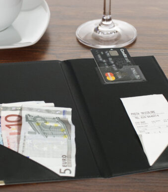 Securit rekeningmap CLASSIC, zwart