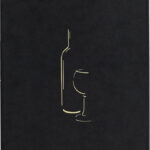 Securit wijnkaart CLASSIC, DIN A4, zwart