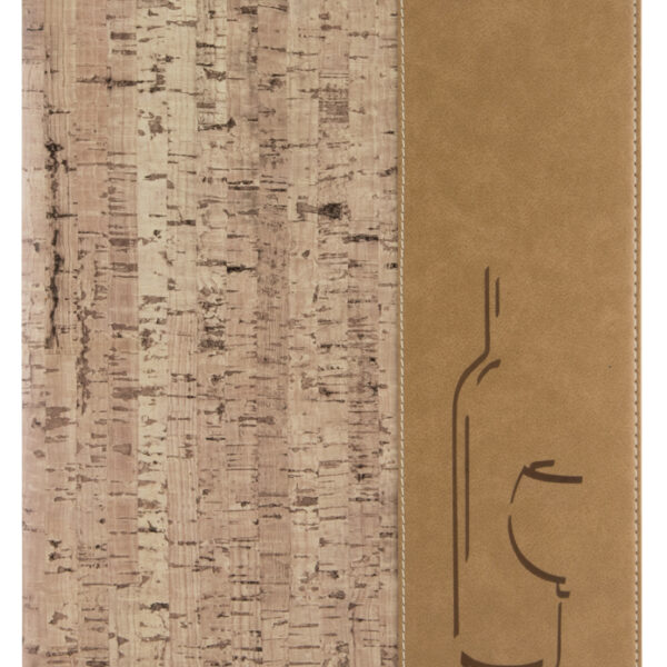 Securit wijnkaart DESIGN CORK, DIN A4, beige
