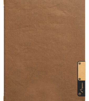 Securit menukaartmap 'Nature Collection', A4, bruin