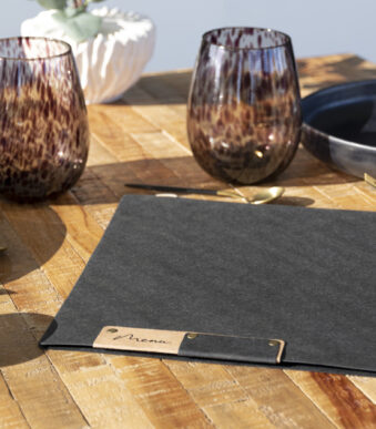 Securit menukaartmap 'Nature Collection', A4, zwart