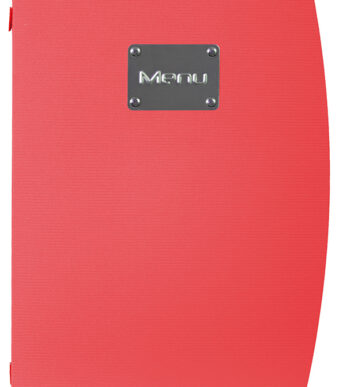 Securit menukaart-map RIO MENU, DIN A4, rood