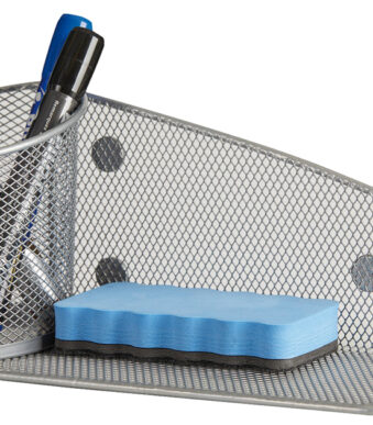 ALBA accessoirehouder ´MESHTAB´ voor whiteboard, zilvergrijs