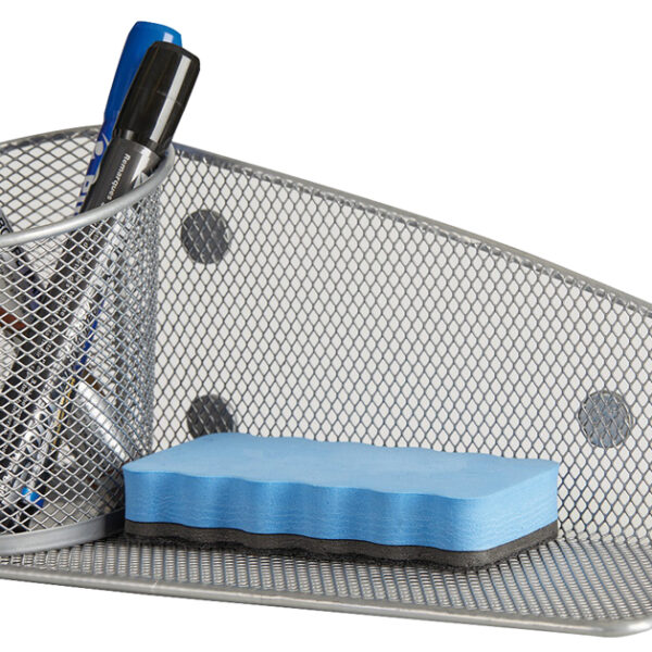 ALBA accessoirehouder ´MESHTAB´ voor whiteboard, zilvergrijs