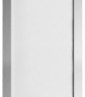 Bi-Office design-whiteboard, 600 x 200 mm, zilver