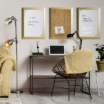 Bi-Office Design-whiteboard Kamashi, 600 x 450 mm, goud