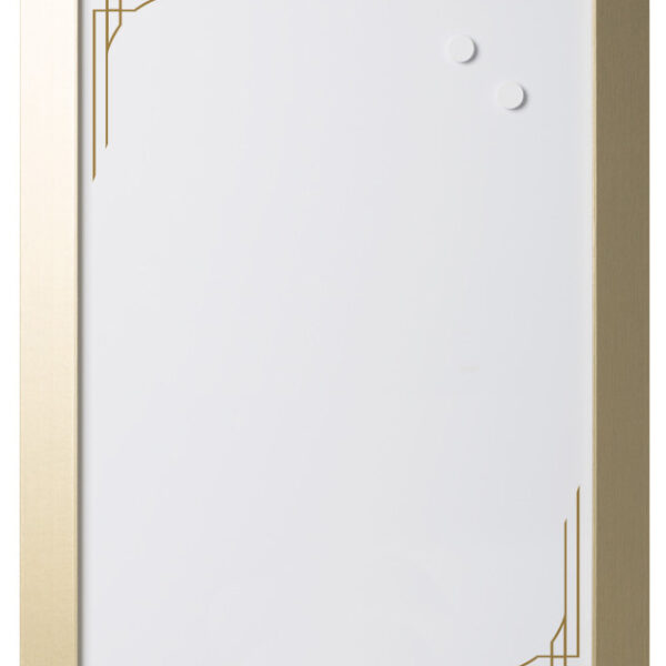 Bi-Office Design-whiteboard Kamashi, 600 x 450 mm, goud