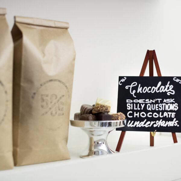 Securit tafel-krijtbordje MINI met ezel, mahonie, set van 3