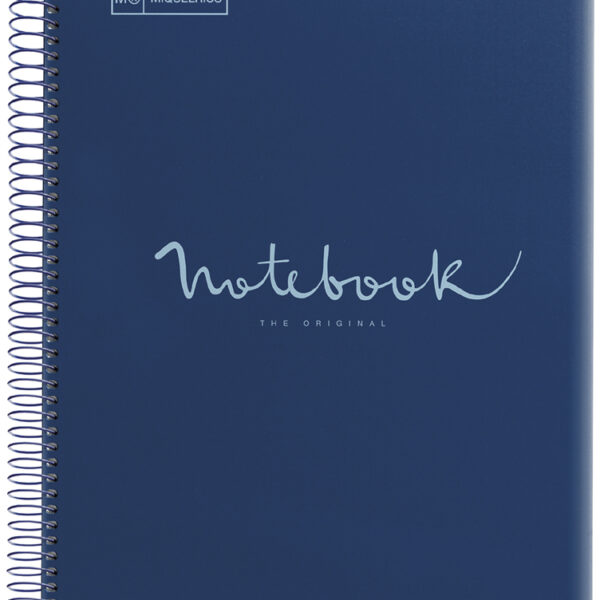MIQUELRIUS collegeblok 'Notebook EMOTIONS', DIN A4, marine