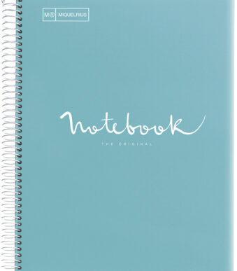 MIQUELRIUS collegeblok 'Notebook EMOTIONS', DIN A4,lichtblauw, seyès,