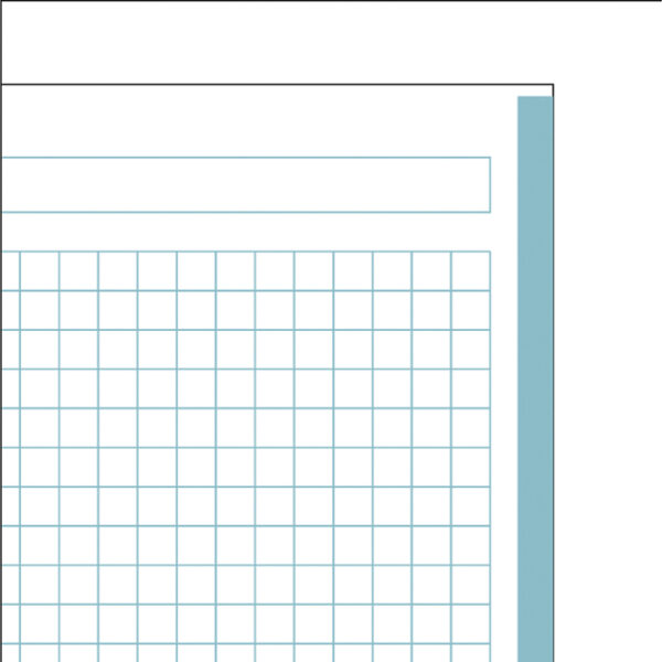 MIQUELRIUS collegeblok 'Notebook EMOTIONS', DIN A4, lichtblauw, geruit