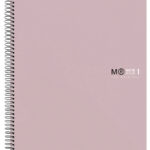 MIQUELRIUS collegeblok 'Notebook THE ORIGINAL', DIN A4, zand, geruit