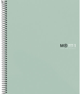 MIQUELRIUS collegeblok 'Notebook THE ORIGINAL', DIN A4, aqua, geruit