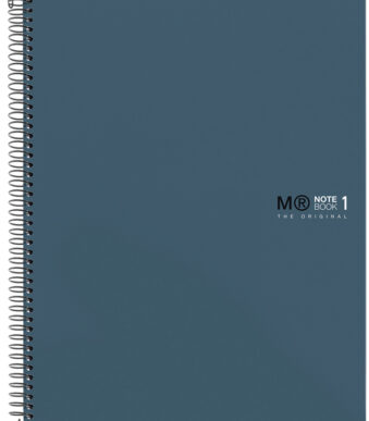 MIQUELRIUS collegeblok 'Notebook THE ORIGINAL', DIN A4, blauw, geruit